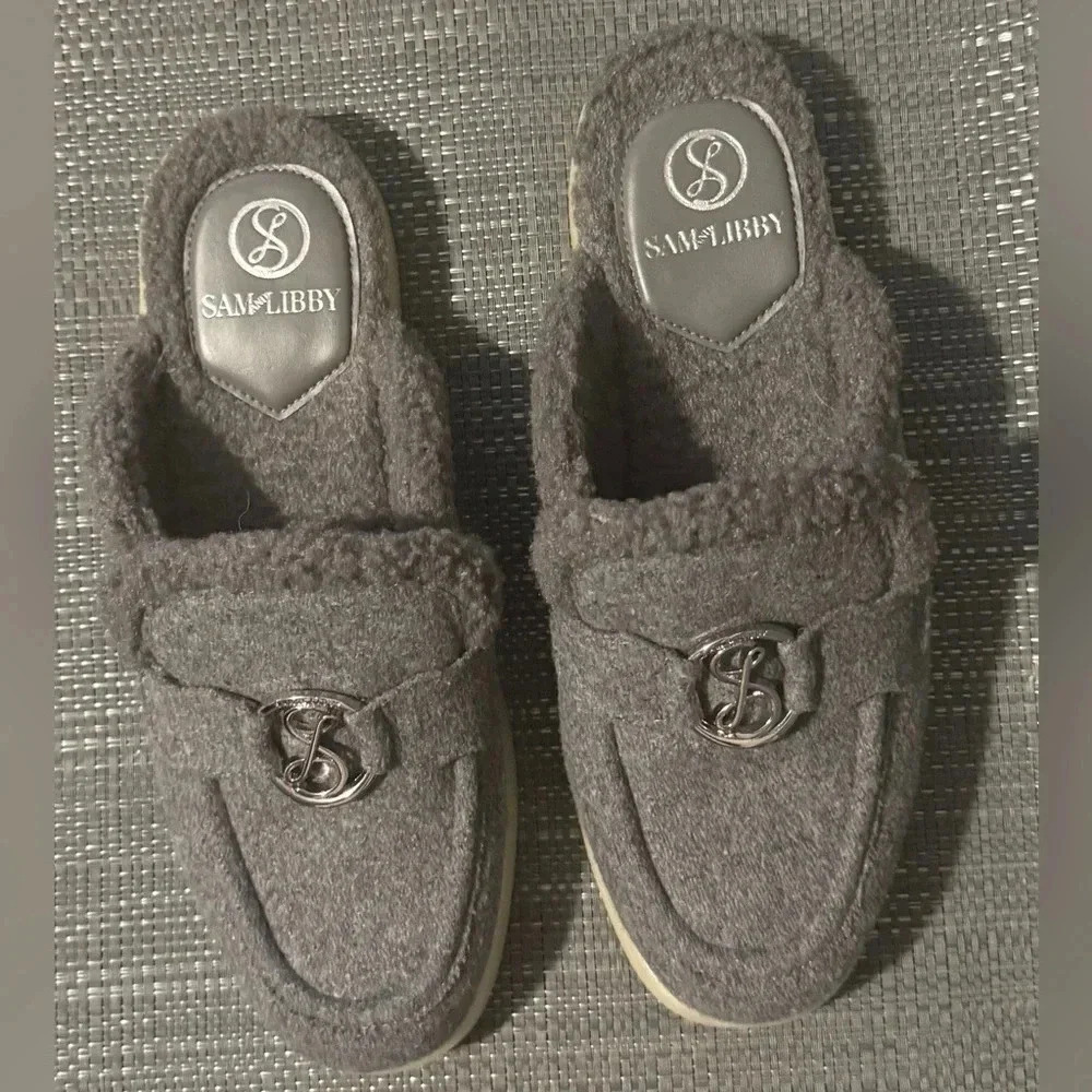 Sam and Libby Women's Shelby Cozy Slip On Mules